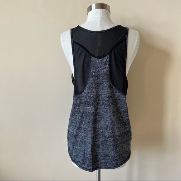 Lululemon patterned mesh back racerback athletic tank sleeveless 5472 - Picture 1 of 6